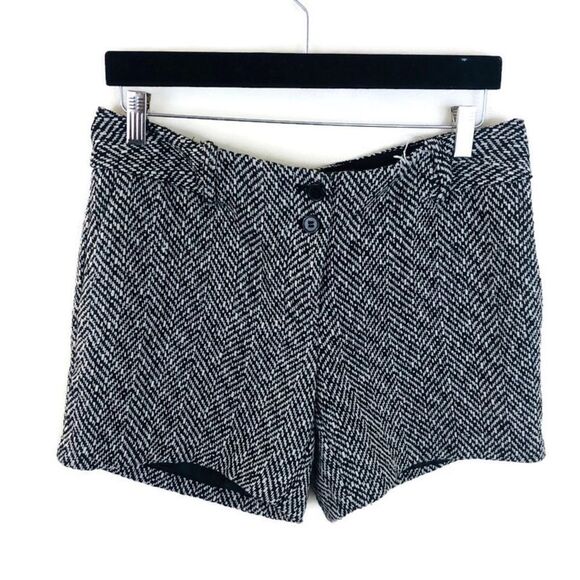 The Limited Drew Fit Tweed Shorts Sz 6 - Picture 1 of 3